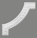 Wand 250-12 PU  41x41cm  Ecke/Viertelkreis passend zur Leiste Wand 250 PU